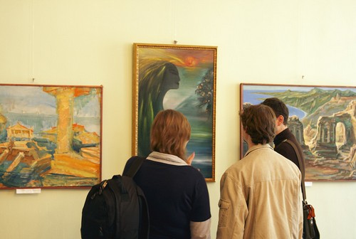 Залы выставки